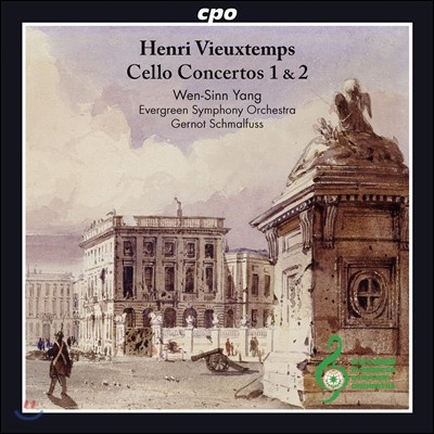 Wen-Sinn Yang 비외탕: 첼로 협주곡 1번, 2번, 카프리치오 '파가니니에게 바치는 오마주' (Vieuxtemps: Cello Concertos Op.46 & Op.50, Hommage a Paganini Op.55) 웬신 양