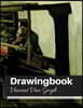 Drawingbook (Vincent Van Gogh): Drawingbook, drawing book for adults, All Blank Sketchbook, van gogh notebook