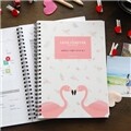 제이로그 커플 다이어리(커플가계부)-로맨틱 플라밍고
