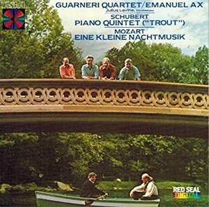Guarneri Quartet, Emanuel Ax / Schubert : Piano Quintet Trout &amp; Mozart : Eine Kleine Nachtmusik (수입/RCD15167