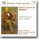 Takako Nishizaki 드 베리오: 바이올린 협주곡 1, 8, 9번 (Beriot: Violin Concertos Nos. 1, 8 & 9)
