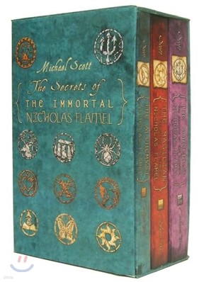 The Secrets of the Immortal Nicholas Flamel Boxed Set (3-Book)