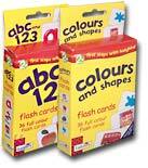 abc and 123 + colours and shapes