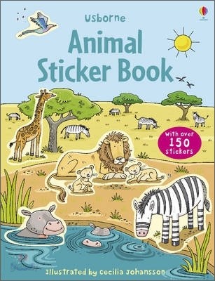 First Sticker Book Animals