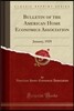 Bulletin of the American Home Economics Association: January, 1929 (Classic Reprint)