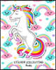 Sticker Collecting Books: Blank Permanent Sticker Book
