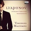 Vincenzo Maltempo 리야푸노프: 12개의 초절기교 연습곡 (Sergei Lyapunov: Complete 12 Etudes d'Execution Transcendente Op. 11) 빈센조 말템포