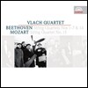 Vlach Quartet 베토벤: 현악 사중주 1번-7번, 14번 Op.131 / 모차르트: 사중주 15번 K.421 - 블라흐 콰르텟 (Beethoven / Mozart: String Quartets)