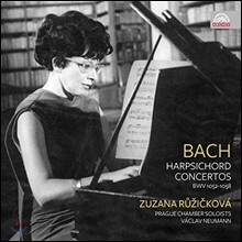 Zuzana Ruzickova 바흐: 하프시코드 협주곡 (J.S. Bach: Harpsichord Concertos BWV1052-1058) 주자나 루이지치코바, 바츨라프 노이만, 프라하 체임버 솔로이스츠