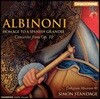 Simon Standage 알비노니: 협주곡 모음집 (Albinoni: Homage To A Spanish Grandee - Selection from 'Concerti a cinque' Op.10)
