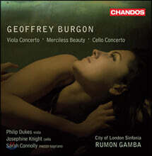 Rumon Gamba 제프리 버건: 비올라 협주곡, 메르실레스 뷰티, 첼로 협주곡 (Geoffrey Burgon: Viola Concerto, Cello Concerto)