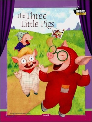 Ready Action Level 2 : The Three Little Pigs (Drama Book + Workbook + Audio CD)