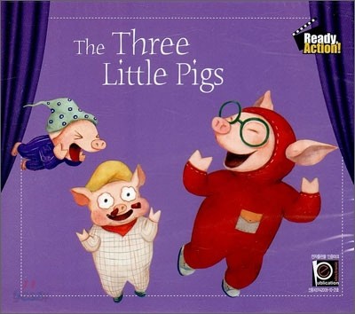 Ready Action Level 2 : The Three Little Pigs (Audio CD)