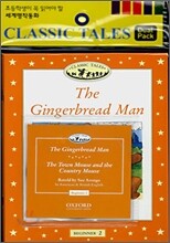 Classic Tales Beginner Level 2 : The Gingerbread Man/The Town Mouse and the Country Mouse (Book & CD)