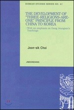 The Development of “Three-Religions-Are-One” Principle from China to Korea