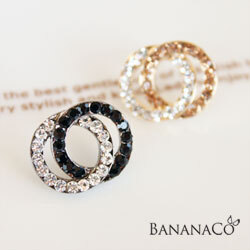 Twin circle earring