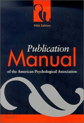 Publication Manual of the American Psychological Association