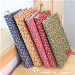 [바느질시간]Mini Rose 북커버