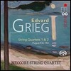 Meccore String Quartet 그리그: 현악 사중주 1, 2번, 푸가 (Grieg: String Quartets Op.27, EG117, Fugue EG114) 멕코어 스트링 콰르텟