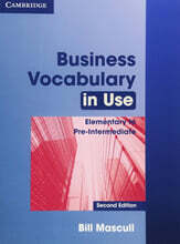 Business Vocabulary In Use : Elementary to Pre-intermediate With Answers