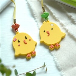 [wm] Gguggu n Ggoggo 병아리 커플핸드폰줄