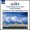 Clare Howick 스코트: 바이올린 소나타 1, 3번 (Cyril Scott: Violin Sonatas Op.59, No.3)