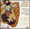 Pierre Monteux 림스키 코르사코프: 세헤라자데, 현악 육중주, 피아노와 목관을 위한 오중주 (Rimsky-Korsakov: String Sextet, Quintet for Piano & Winds, Sheherazade Op.35) 피에르 몽퇴, 런던 심포니