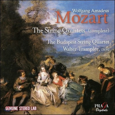 Walter Trampler / Budapest String Quartet 모차르트: 현악 오중주 전곡 1-6번 (Mozart: The Complete String Quintets) 발터 트람플러, 부다페스트 스트링 콰르텟