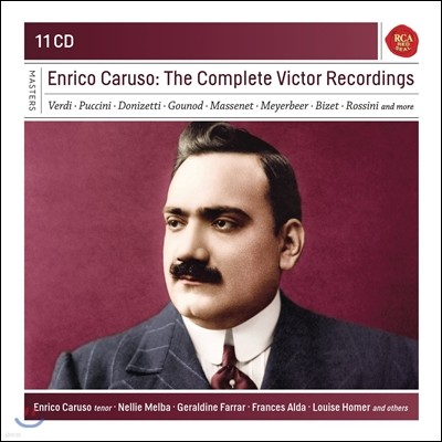 Enrico Caruso 엔리코 카루소 빅터 레코딩 전집 - 베르디 / 푸치니 / 도니제티 / 구노 / 로시니 (The Complete Victor Recordings - Verdi / Puccini / Donizetti / Gounod / Rossini)