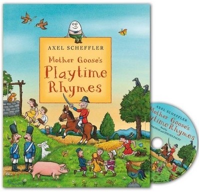 Mother Goose&#39;s Playtime Rhymes (Book &amp; CD)