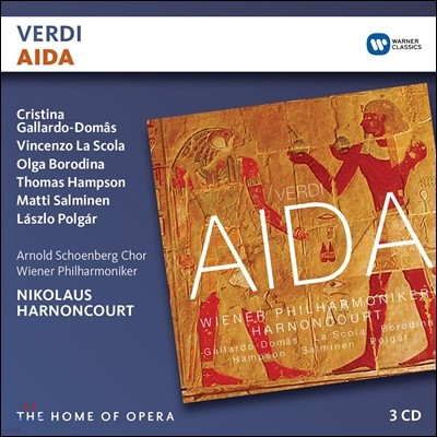 Nikolaus Harnoncourt / Cristina Gallardo-Domas 베르디: 아이다 - 크리스티나 갈라르도-도마스, 빈 필하모닉, 니콜라우스 아르농쿠르 (Verdi: Aida)