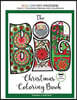 The BIG Christmas Coloring Book by Color My Moods Adult Coloring Books and Journals: A festive collection of drawings, including a nativity scene, gif