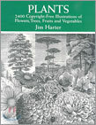 Plants: 2,400 Royalty-Free Illustrations of Flowers, Trees, Fruits and Vegetables