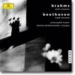 Anne-Sophie Mutter 브람스: 바이올린 협주곡 / 베토벤: 삼중 협주곡 - 안네 소피 무터 (Brahms: Violin Concerto / Beethoven: Triple Concerto)