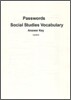 Passwords Social Studies Vocabulary Book A : Answer Key