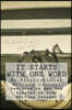 It Starts With One Word: Inspirational Writing Journal to Get You Started On Your New Journey As An Author