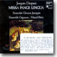 Josquin Desprez : Missa Pange Lingua