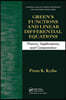Green's Functions and Linear Differential Equations