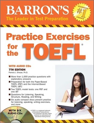 Practice Exercises for the TOEFL (Book &amp; CD)