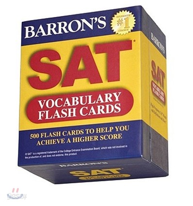 Barron&#39;s SAT Vocabulary Flash Cards