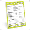Knock Knock Messy Citation Nifty Note