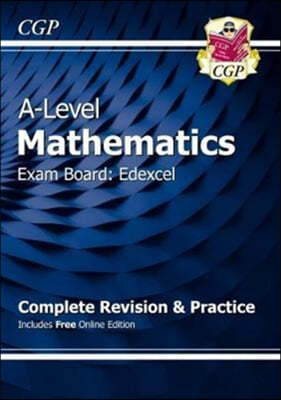 New A-Level Maths Edexcel Complete Revision &amp; Practice (with Online Edition &amp; Video Solutions)