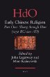 Early Chinese Religion: Shang Through Han (1250 BC-220 AD) (Handbook of Oriental Studies, Section 4, China) (2 Volume Set)