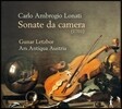 Gunar Letzbor 로나티: 실내 소나타 (Carlo Ambrogio Lonati: Sonate da Camera [1701]) 구나르 레츠보르, 아르스 안티쿠아 오스트리아