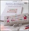Petits ecoliers a broder au point de croix