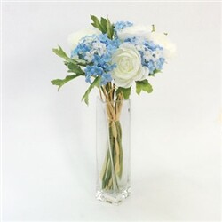 라넌수국번들 꽈배기화병set