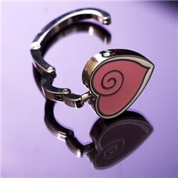 휴대용 쥬얼리 가방걸이 핑크하트 Pink heart
