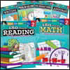 180 Days(r) Reading, High-Frequency Words, Math, Problem Solving, Writing, & Language for Grade 2: 6-Book Set: Practice, Assess, Diagnose