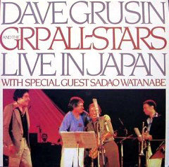 [중고 LP] Dave Grusin &amp; Grp All-Stars - Live in Japan