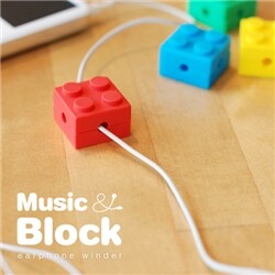 [하이모리] 이투 / Music&amp;amp;block 이어폰 와인더 [ 이어폰 줄감개 / 이어폰줄감기 ]